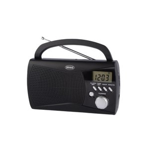 Bravo Přenosné rádio B-6010 Černá