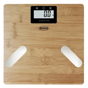 Osobní váha s tukoměrem B-5010 bambusový povrch